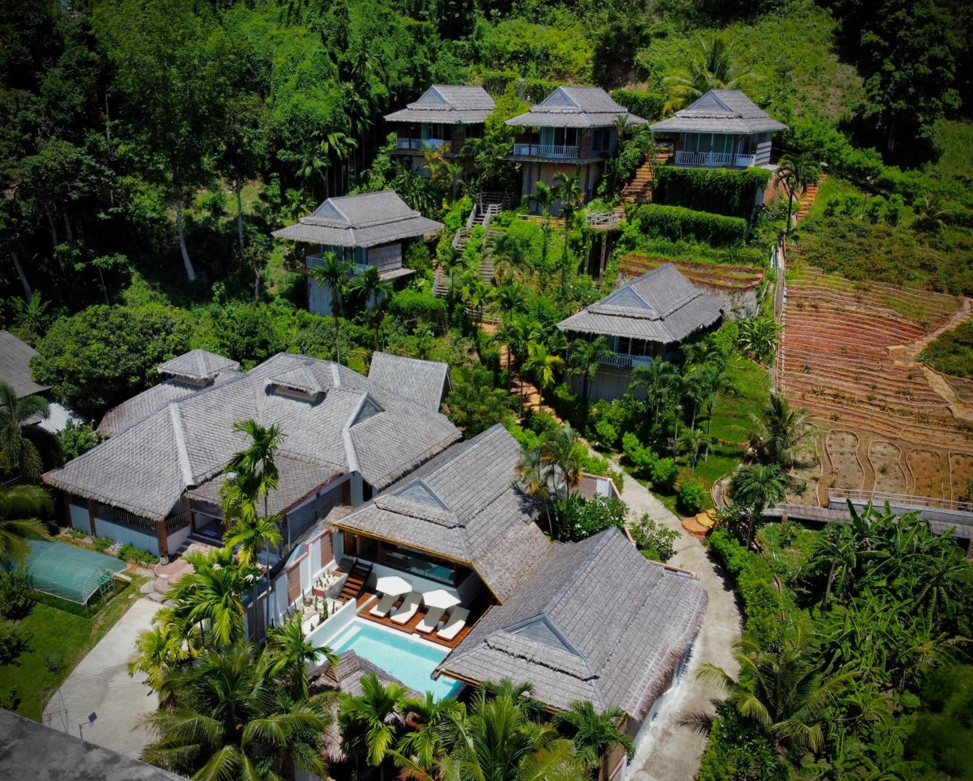 Baan Phuvara Retreat - Romantic Jacuzzi Mountain View Villas Ao Nang Værelse billede