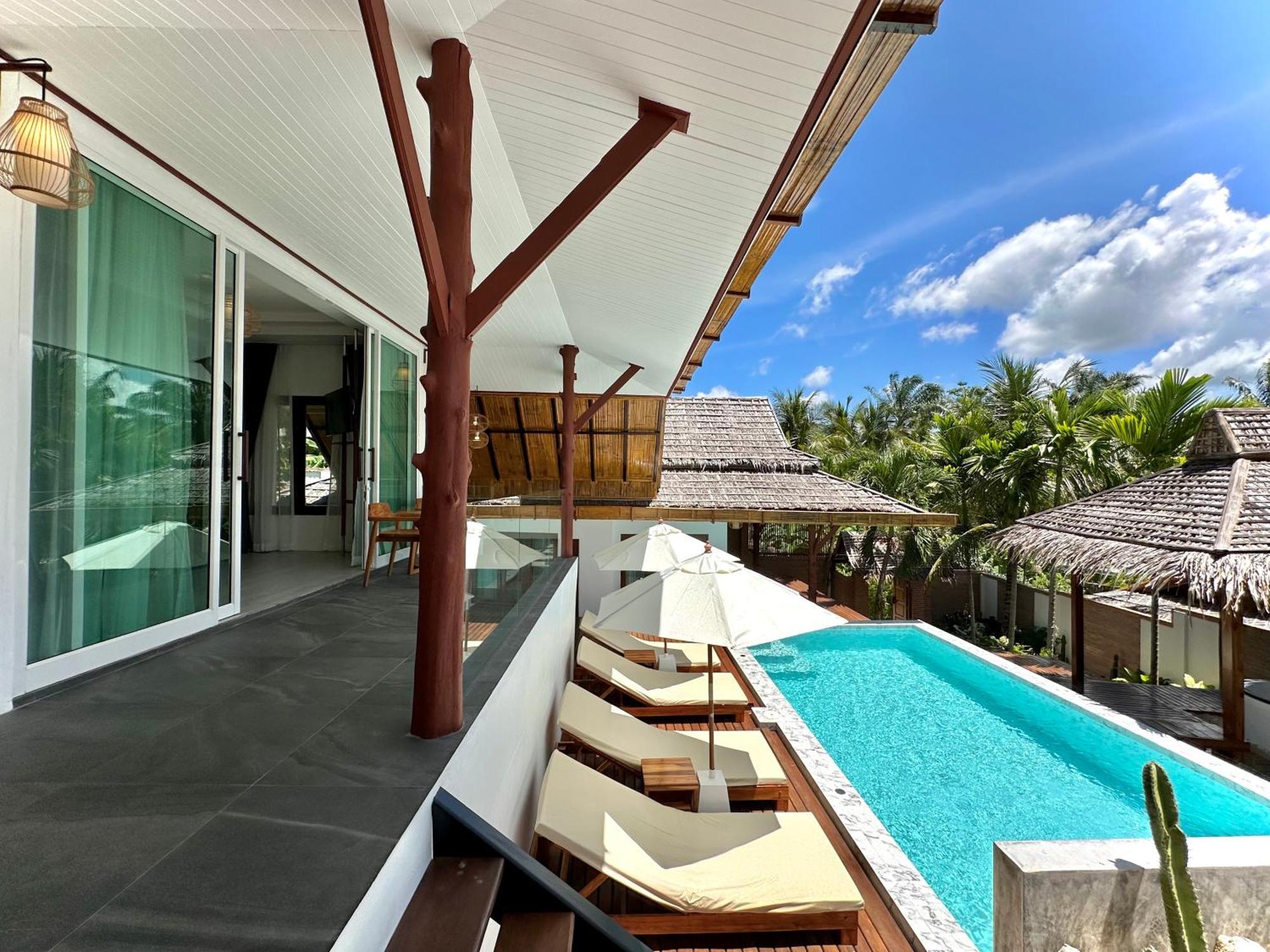 Baan Phuvara Retreat - Romantic Jacuzzi Mountain View Villas Ao Nang Værelse billede